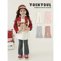 YOEHYAUL/幼悠幼悠【软软弹弹】秋叁波春秋洋气微喇舒适打底裤Q4600