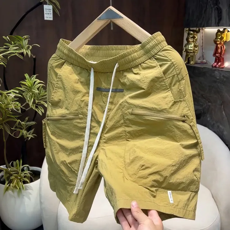 夏季新款工装短裤男款百搭休闲户外宽松透气运动五分裤潮款男式