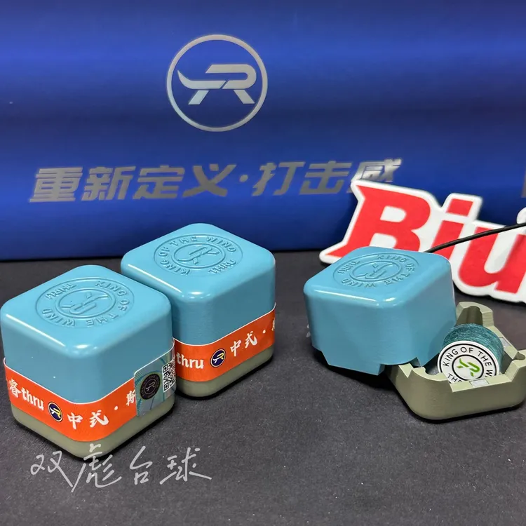 【顺丰送毛巾手套】斯睿美式大头杆皮头14MM中式黑八台球杆皮头