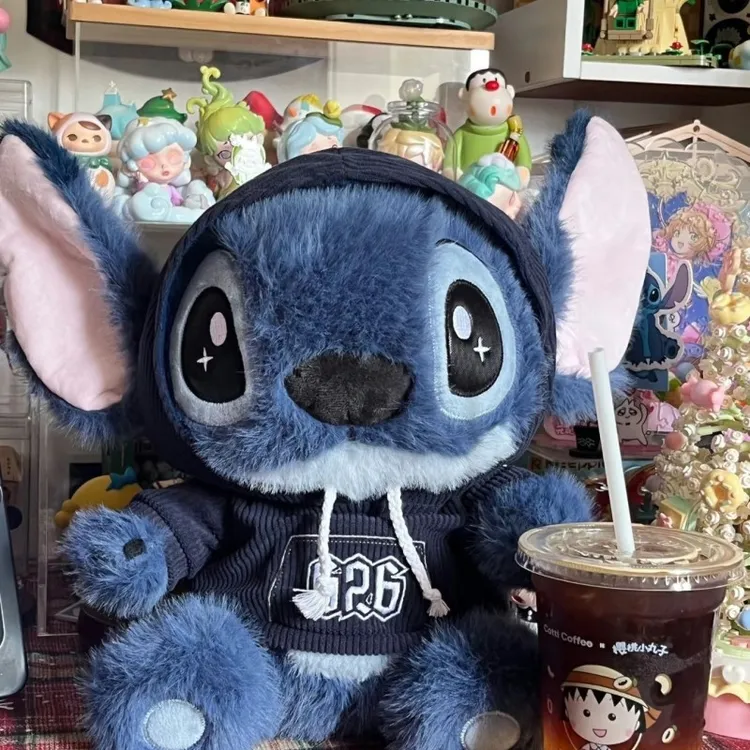 星际史迪仔玩偶史迪奇毛绒玩具公仔背带裤款生日礼物送女友闺蜜AQ