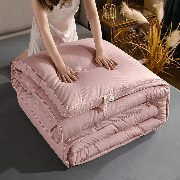 水星家纺A类大豆纤维被芯纯棉被加厚保暖冬被春秋被婚被联名水星