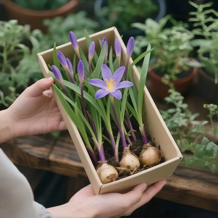 【蓝紫色】风雨兰庭院室内懒人易种活盆栽韭菜花多年生水培土培大球