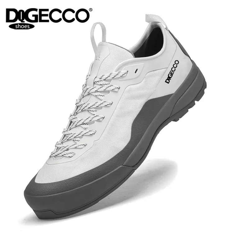 爱步特伦男鞋新款户外登山鞋减震透气休闲越野跑鞋徒步攀岩旅行鞋