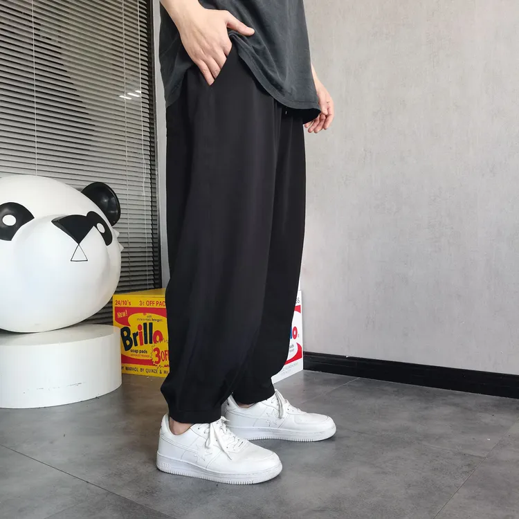 VTOS维特沃森大码男装胖子夏季薄款长裤加肥加大宽松百搭休闲裤男