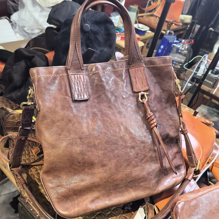 复古马皮复古休闲大容量通勤百搭