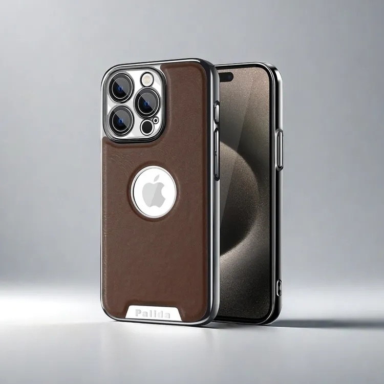 【自带镜头膜】适用苹果16ProMax手机壳iPhone15/14/3防摔商务高档