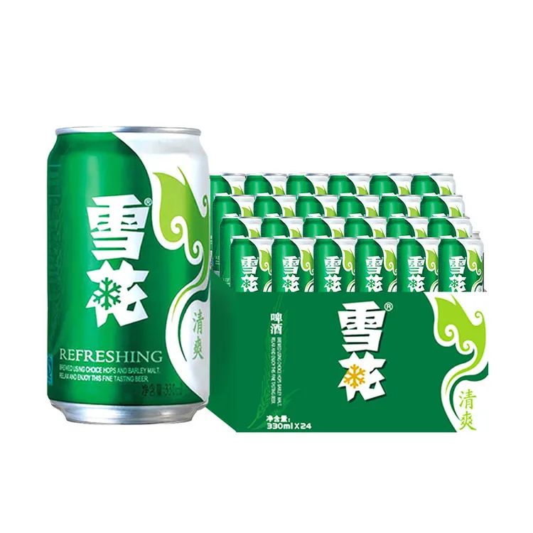 SNOW/雪花雪花330ml啤酒清爽*24罐一箱