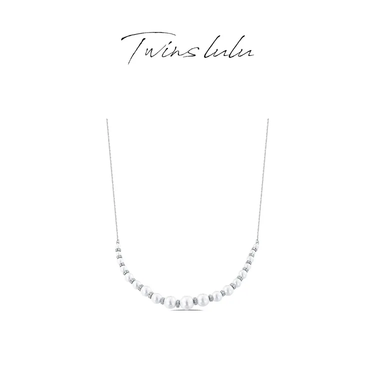 TWINS LULU 925银 流光风 小众首饰高级感项链首饰女款TSJ9067G