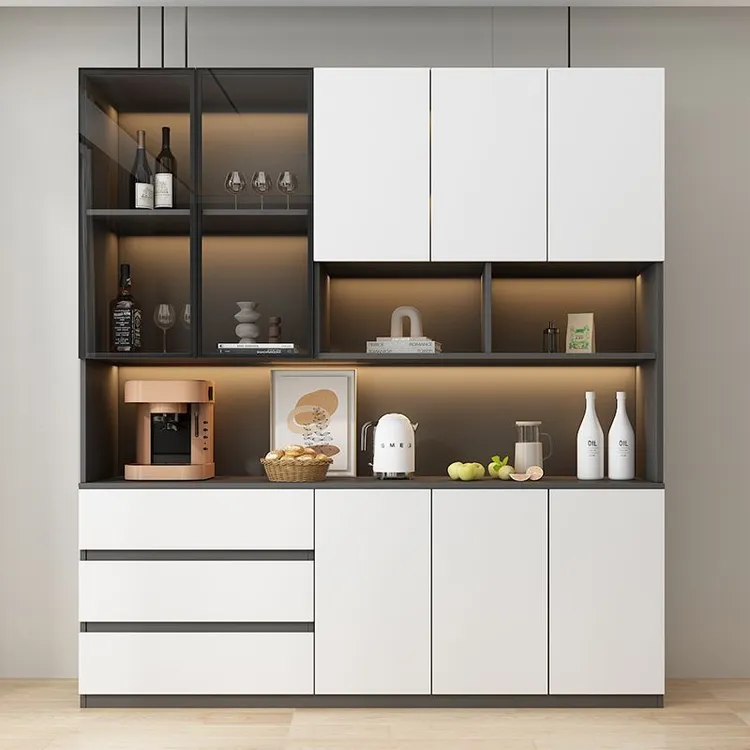 实木入门柜餐边柜靠墙餐边柜加宽加厚酒柜餐边柜可定制任意尺寸