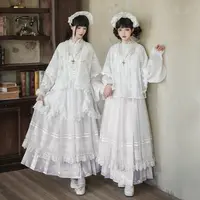 来信与诗·镜花辞｜WP原创副牌汉洋折衷绣印结合衬衫改良马面裙夏