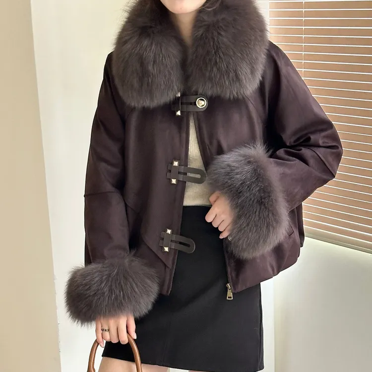 100g以下（不含）短款外套立领中国今年码三粒扣通勤风