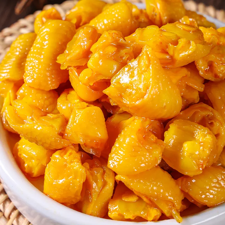 盐焗鸡脚筋香辣鸡爪筋即食休闲零食追剧深夜充饥解馋鸡肉零食