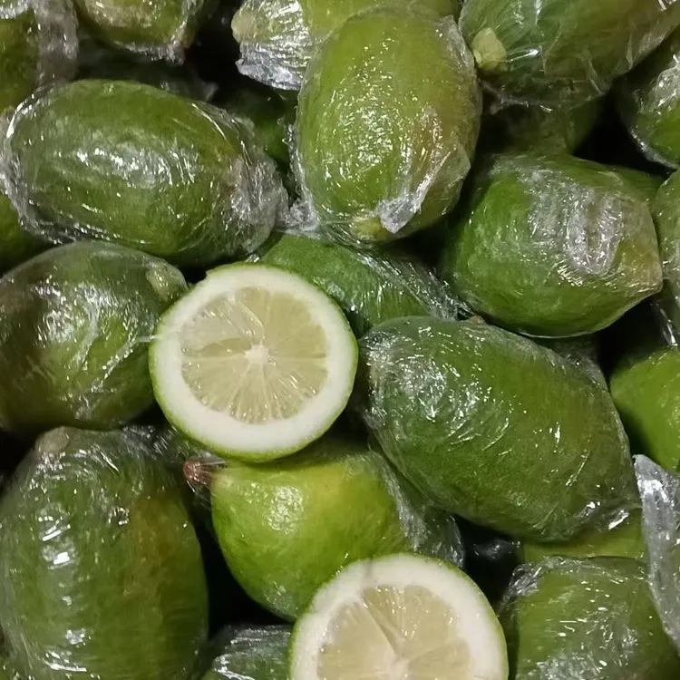 广东香水柠檬一级果无籽爆香新鲜青柠檬奶茶店手打柠檬专用青皮