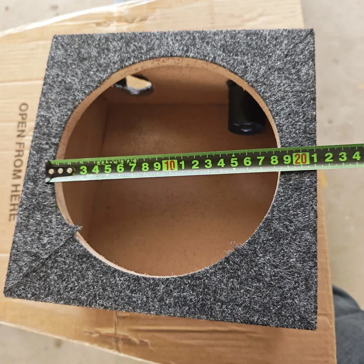 音箱空箱体8寸汽车音响改装用木箱一个包邮