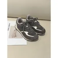 保暖厚毛毛内里 灰咖色老爹鞋A550-9