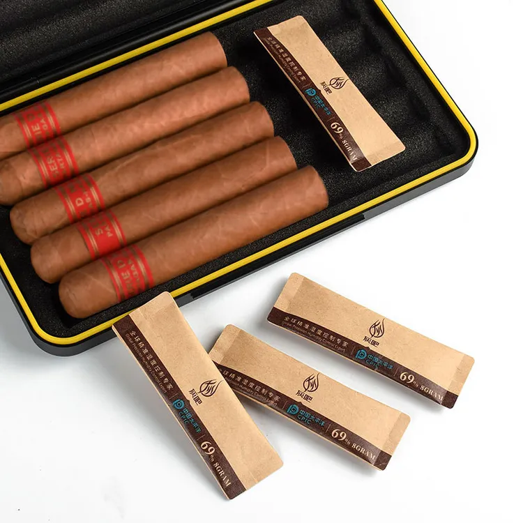 灰吧雪茄保湿包8g便携式69%双向恒湿雪茄盒内用保湿条养茄助手