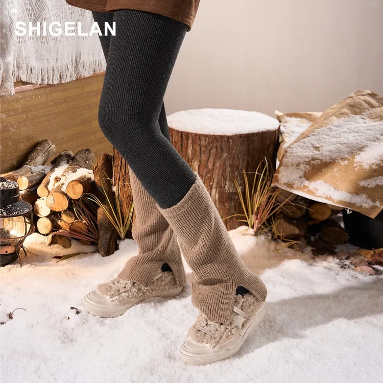 诗歌兰女鞋秋冬款爆款2025新款加绒厚底百搭复古做旧小白鞋600-3