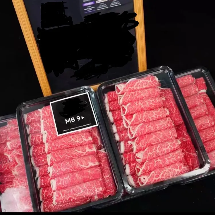 原切m9和牛牛肉卷涮火锅雪花牛肉卷