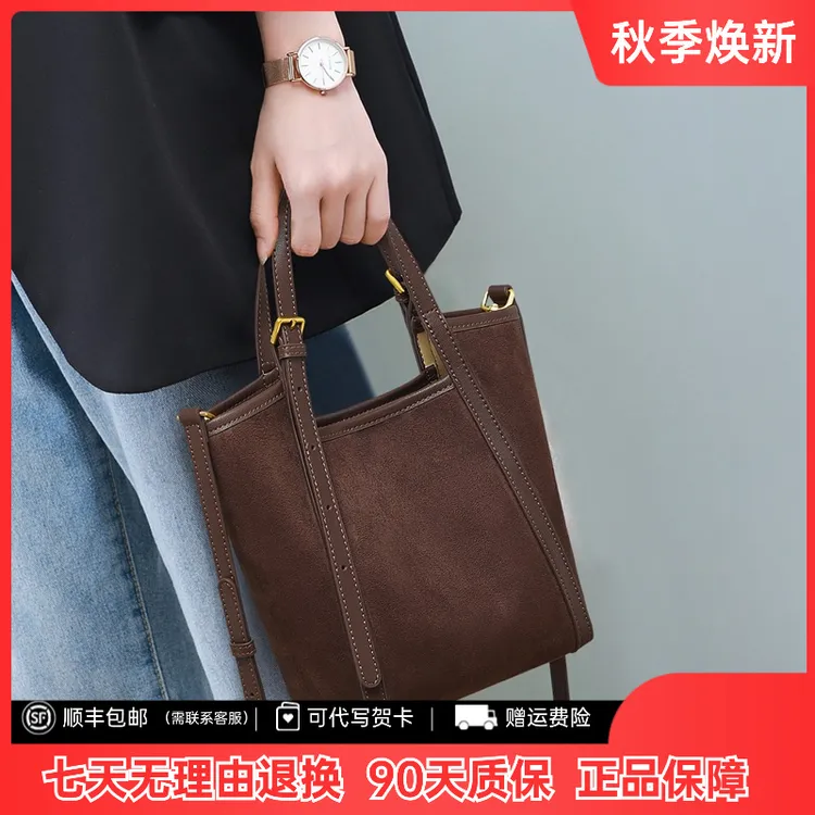 牛皮托特包包单肩手提包女款2025新款斜挎包百搭菜篮子大容量女包