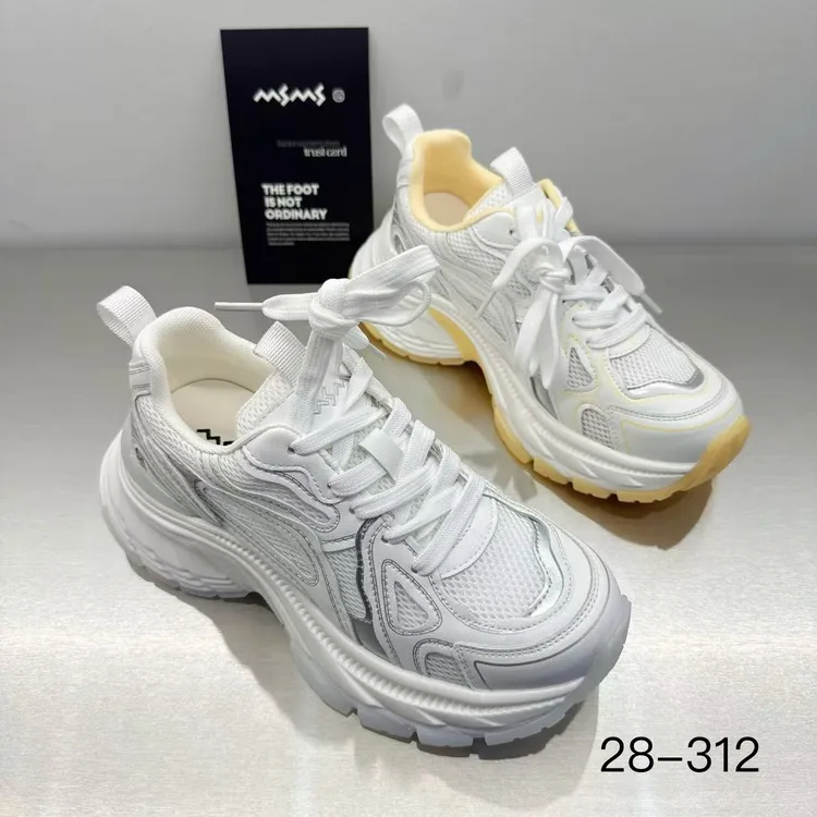 玛莎玛索夏季单网老爹鞋28-312时尚百搭休闲厚底透网女鞋