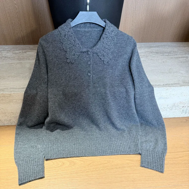 TANTAN 长袖针织时尚休闲圆领秋冬羊毛衫4402