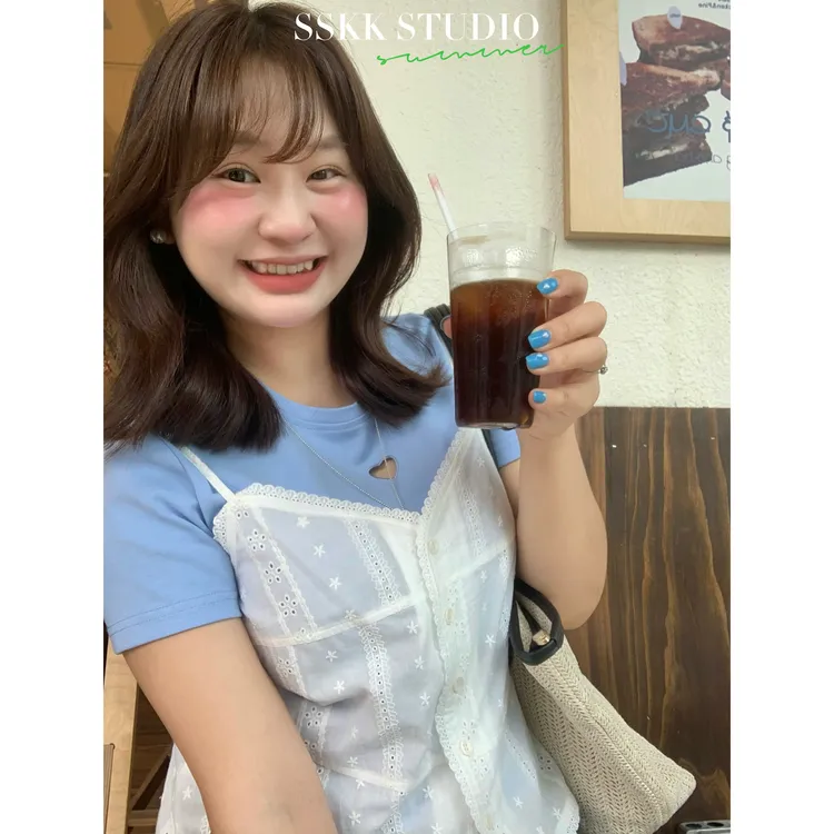 KMZY/KMZY山_山【韩式穿搭T】微胖女装韩版休闲减龄少女爱心T恤短袖