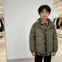 【实体现货库存】冬季男童派克服保暖防风潮流假两件户外棉服M9125