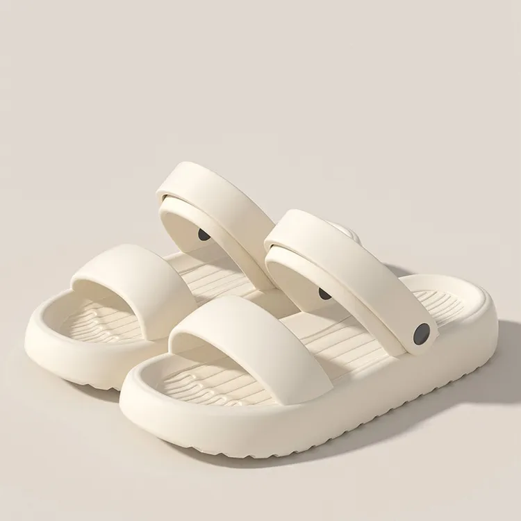 时尚小众拖鞋女夏季外穿2025新款室内防滑情侣沙滩凉拖鞋男踩屎感