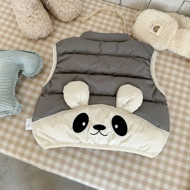 男童羽绒服秋冬装新国标90白鸭绒内胆羽绒马甲外套婴儿秋冬款