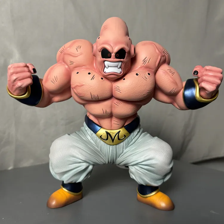 【魔动厂】七龙珠 界王神肌肉布欧24cm 动漫手办摆件