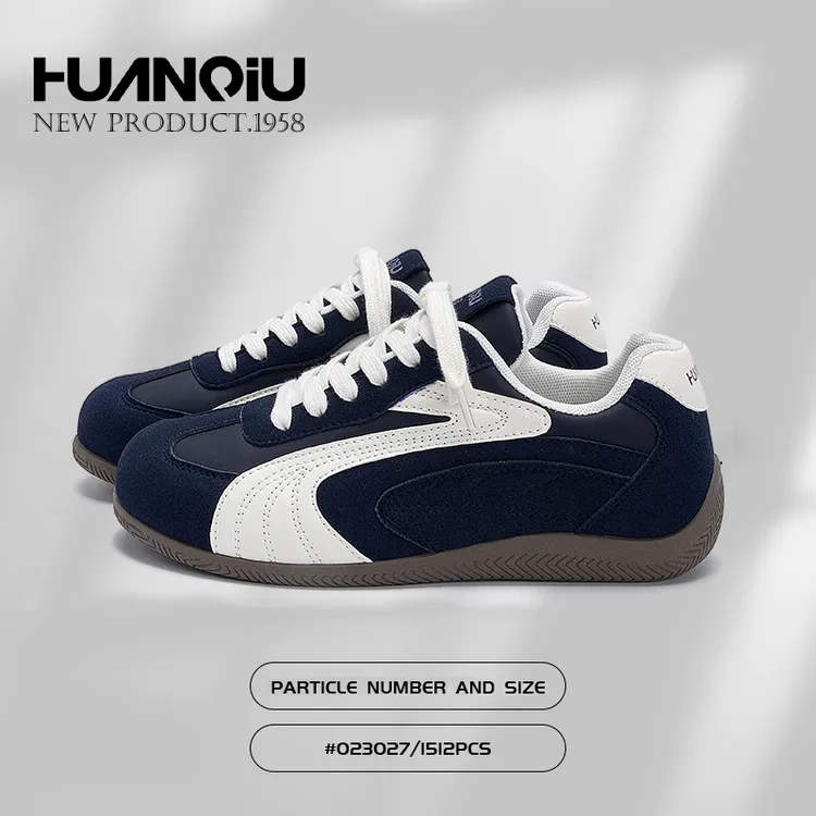 环球隐形内增高美式鞋子2025秋季新款德训鞋女轻便皮面百搭鞋子