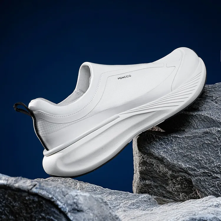 曼克 四季款一脚蹬减震轻便透气软底运动男鞋2025新款休闲鞋2566