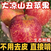 HB头茬鲜果正宗四川大凉山丑苹果新鲜应季孕妈水果包邮