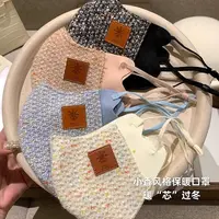 小香风口罩东北零下防寒女冬季加厚防风保暖面罩透气立体护脸