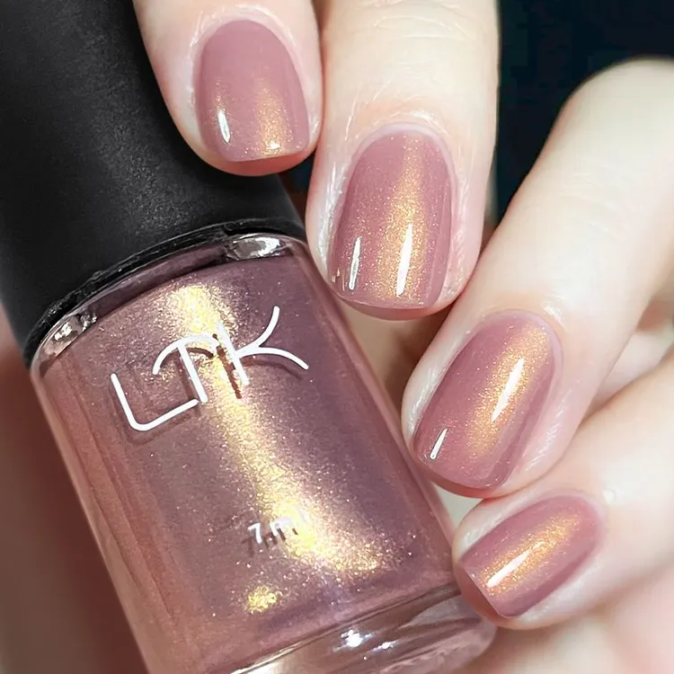 指甲油速干持久不掉极光偏光爆闪碎钻美甲易涂高档新百搭显白免烤