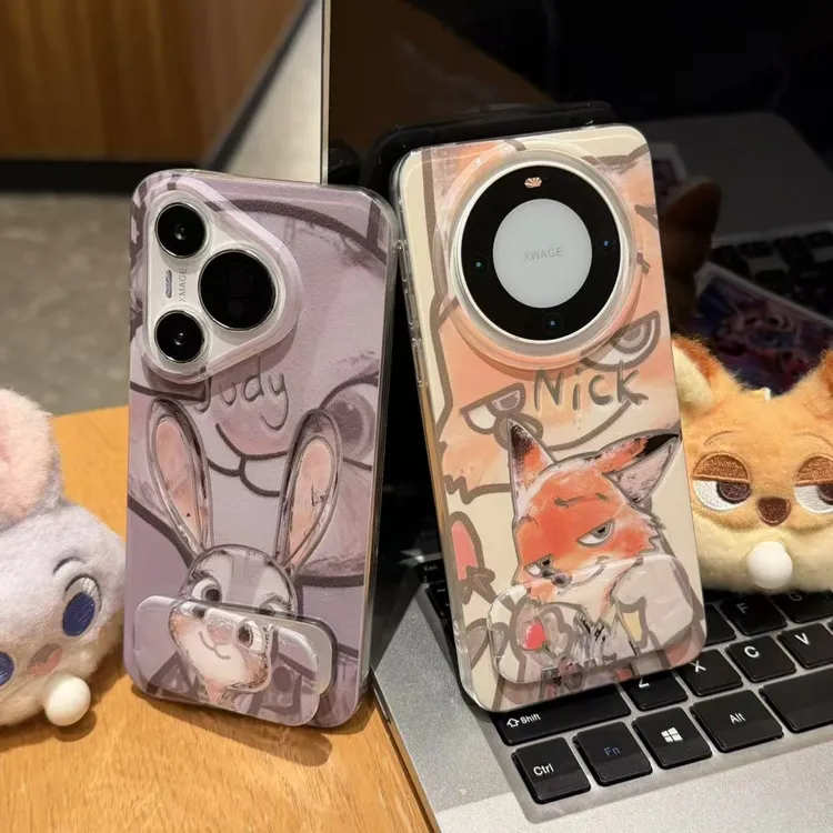 GGBond水墨朱迪尼克支架适用苹果16冰川手机壳小米17vivo华为oppo