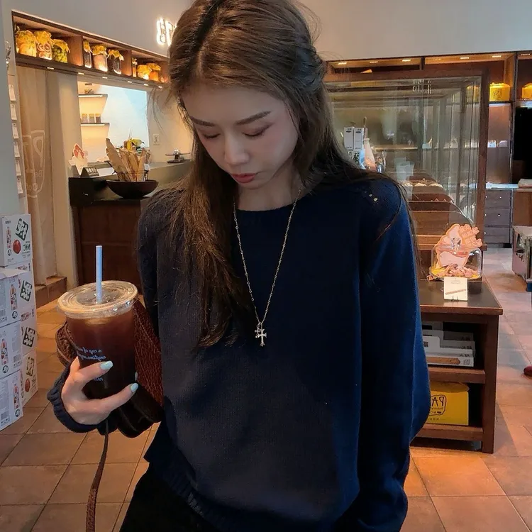 MMEKOR“泡泡糖”毛衣 2025新款春款摩登街头百搭上衣 31329