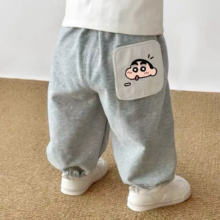 2025春秋宝宝裤子休闲裤春秋儿童长裤男童女童运动童装衣服卫裤
