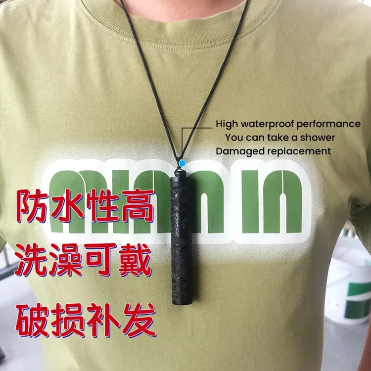 非金属木质吊坠 藏式风格吊坠黑檀木材质平安福好运挂坠男女通用