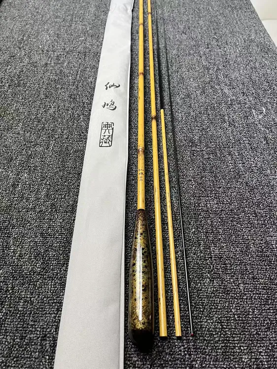 日式 仙鸠 并继竿 插节竿 鱼竿 渔具 钓鱼用品