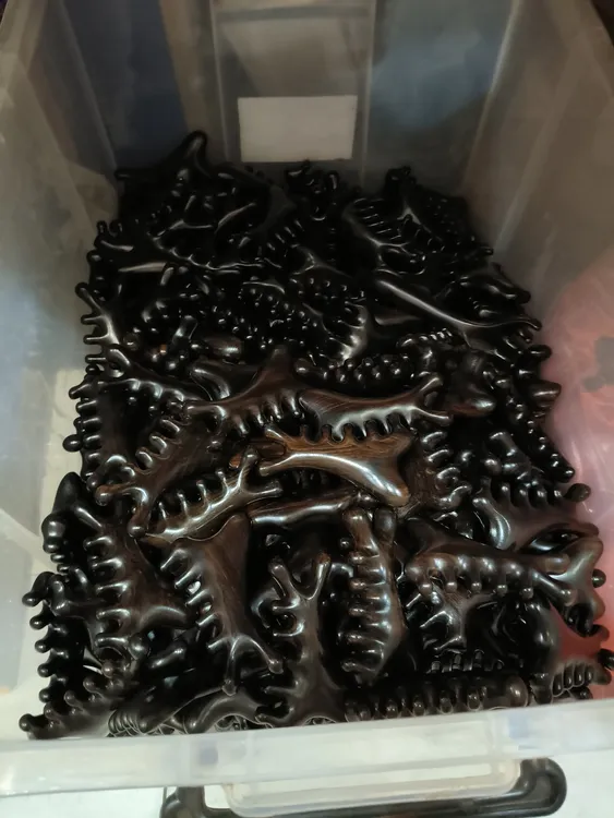紫光檀四合一经络按摩梳