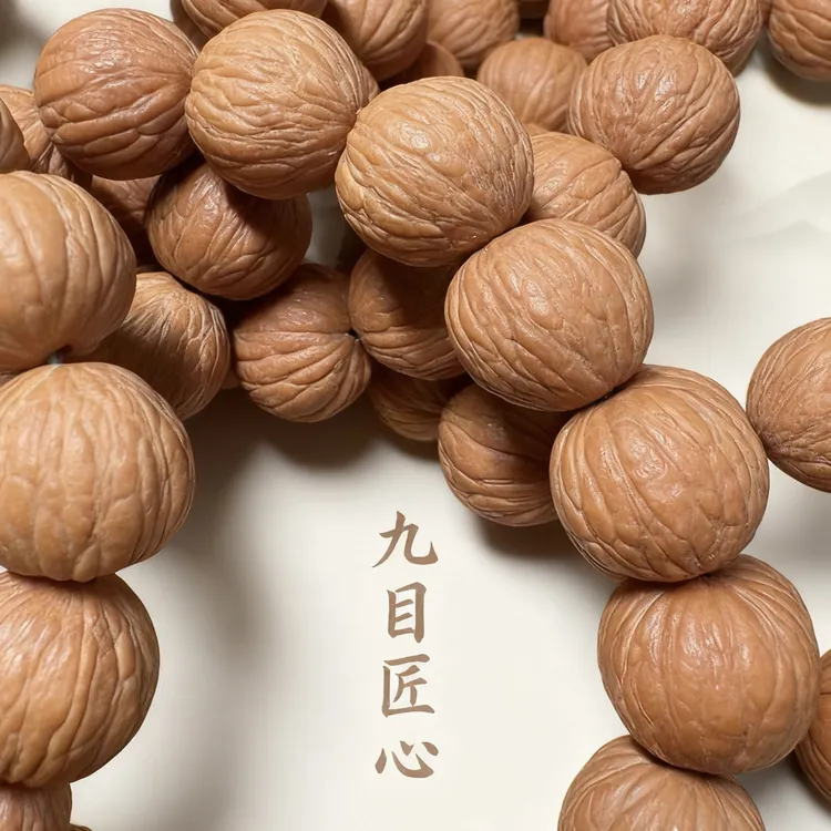 全品原色猴头手串，潘家园同款，凤羽猴头14-16mm配有布袋手套