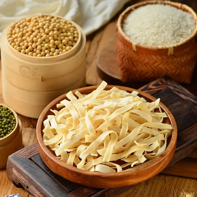 传统手工豆折湖北特产绿豆豆丝