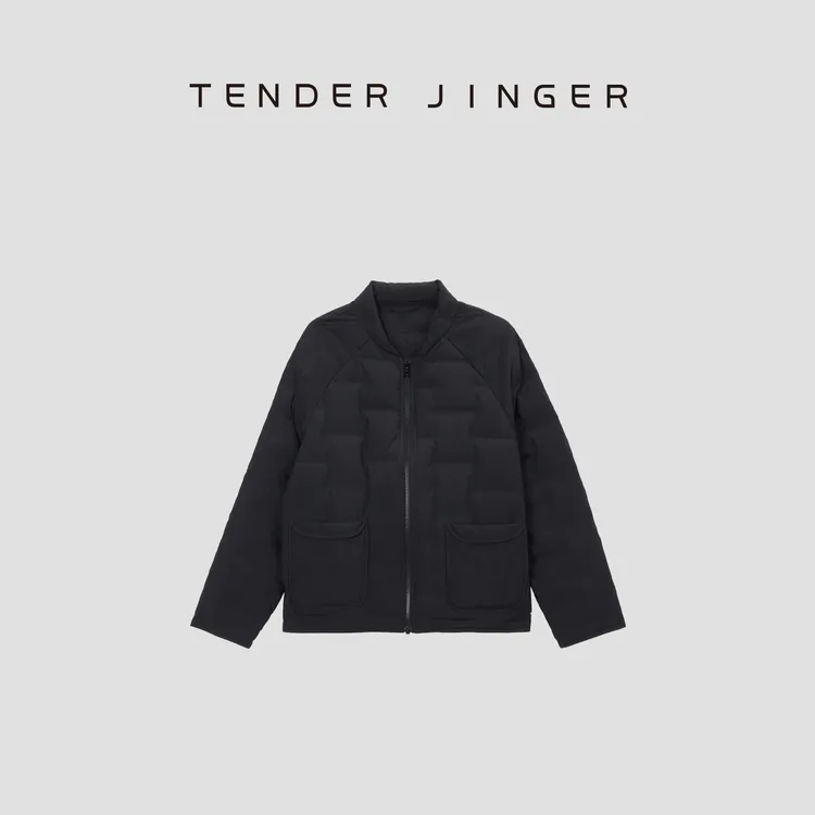 Tender Jinger棒球领3D一体轻薄羽绒服T54MLK41306