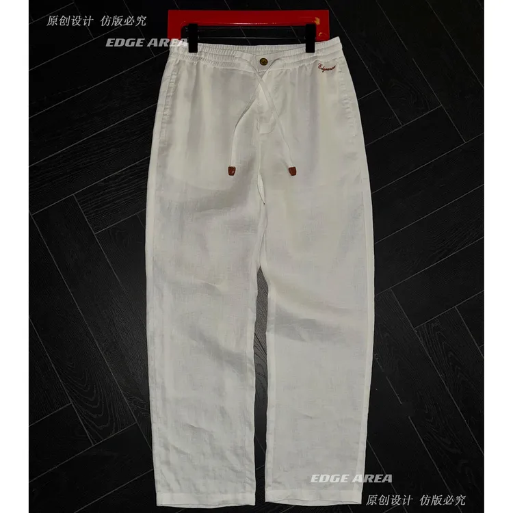 【EDGE AREA】品牌正品面料100%汉麻~老钱风松弛感高级质感男888-39