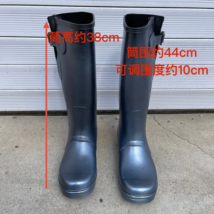 靴子防滑透气雨鞋常规长筒靴防水过膝高筒时尚纯色