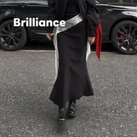 BRC【鱼尾半裙】25秋季新款时尚鱼尾设计半身裙