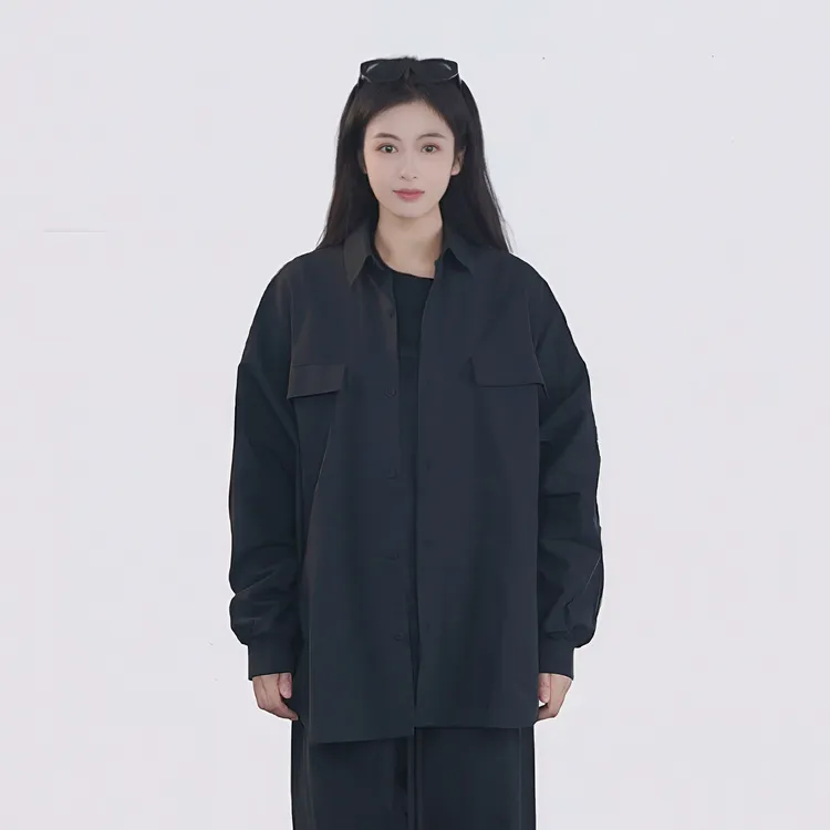 ESSENTIALS FEAR OF GOD 2025 Spring 新款复古牛津布衬衫长袖