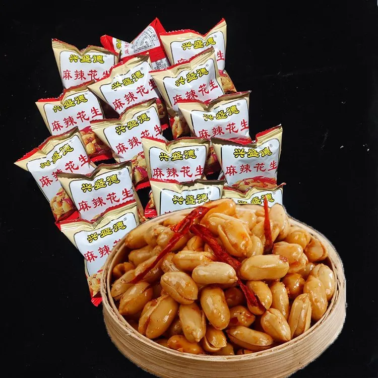 兴盛德河南开封特产麻辣五香藤椒花生零食下酒菜兴盛德坚果伴手礼