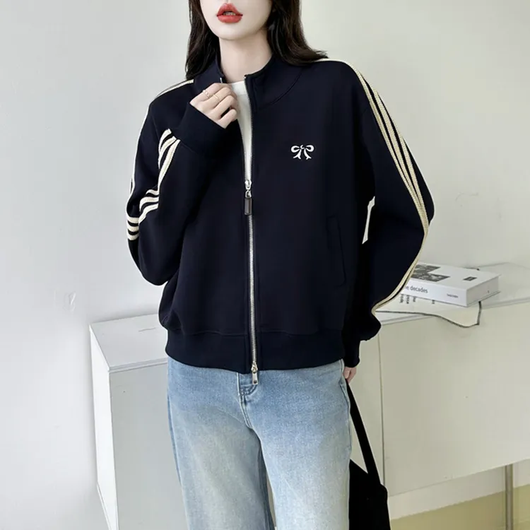 短款棒球服外套女2025春秋新款小个子爆款休闲百搭开衫上衣潮